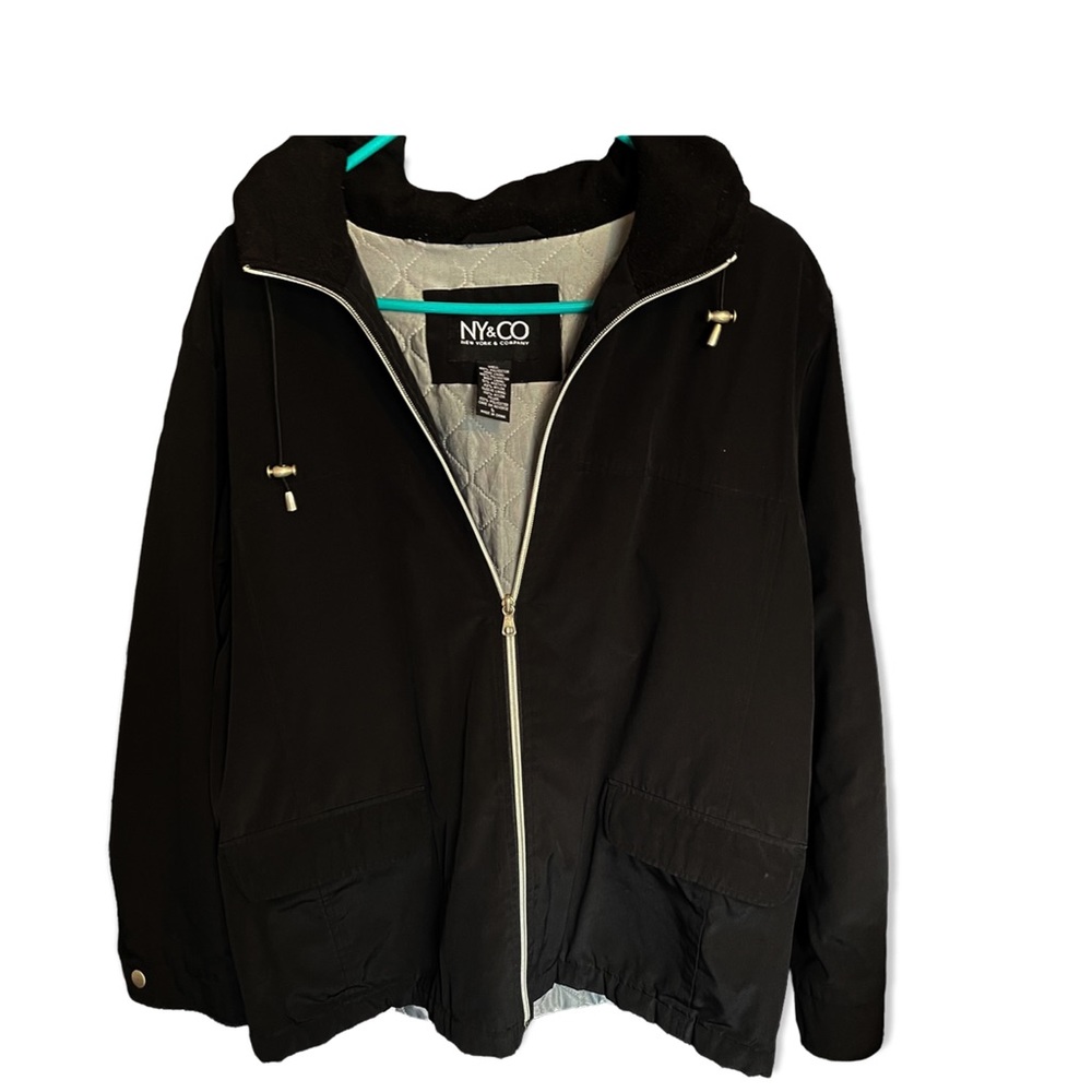 Women New York & Company Black Jacket, size L
